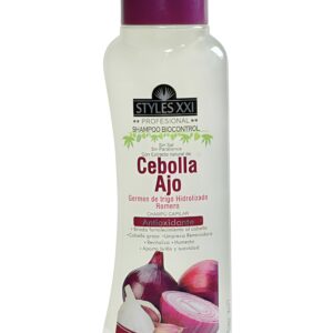 Shampoo de Cebolla y Ajo